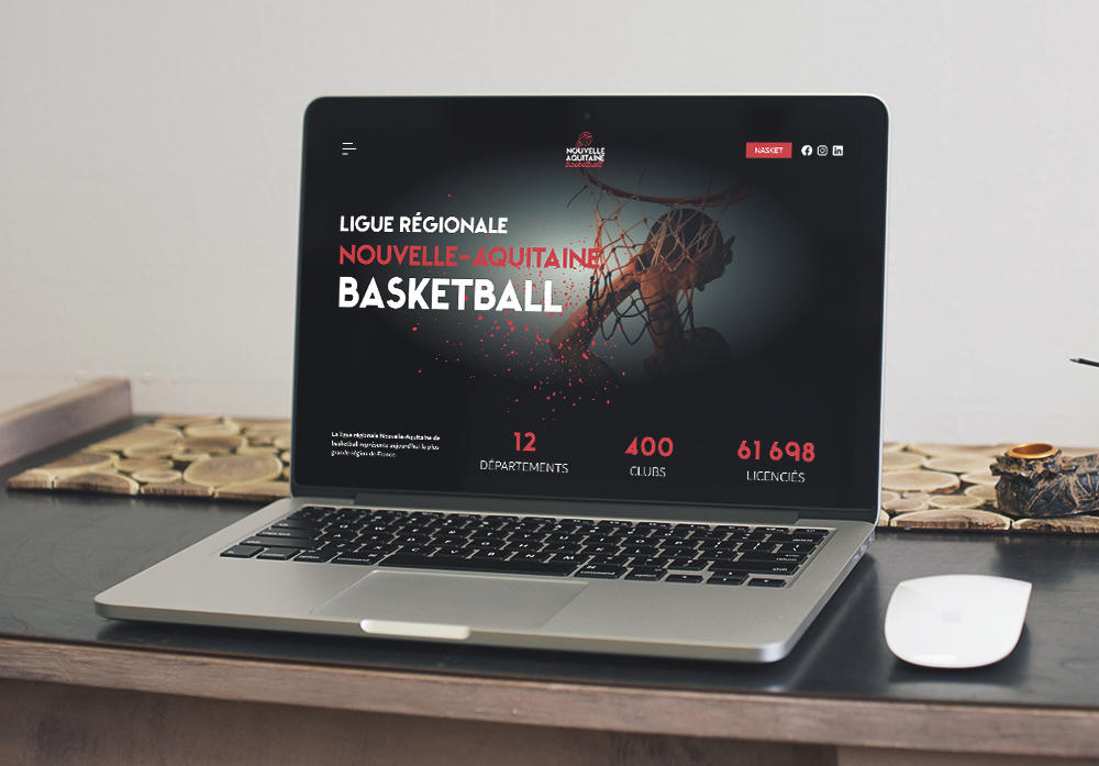 ligue régionele nouvelle aquitaine de basketball site web