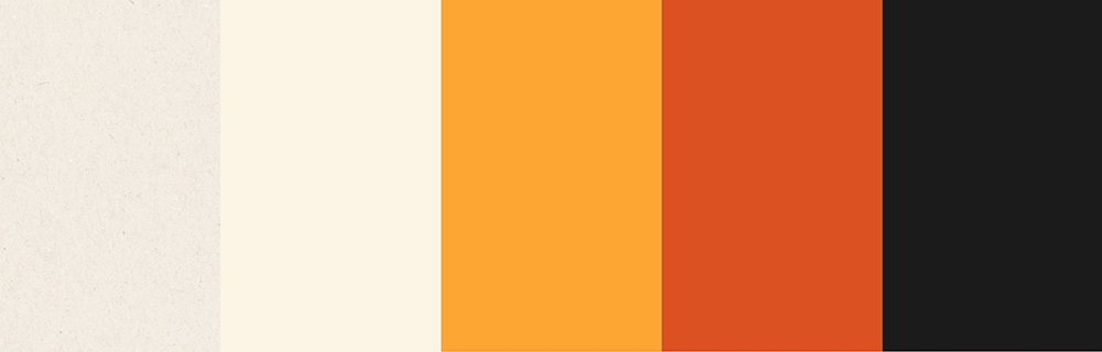 une palette couleur ancrée dans les produits eux mêmes birouca 